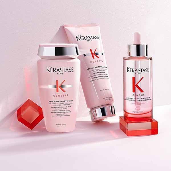 DẦU GỘI XẢ KERASTASE GENESIS NUTRI GIẢM GÃY RỤNG & ĐỨT GÃY CHO TÓC KHÔ 250ML